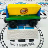 Flour Car with Removable Cargo (Mattel) Good Condition Wooden - Used