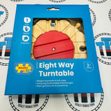 8 Way Turntable BIGJIGS Rail Wooden - NEW in Box