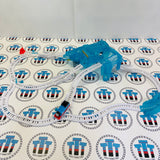 Icy Mountain Drift Set #1 with Thomas (Different Colour Supports/Buffer/Missing Sign) Used - Trackmaster Revolution