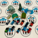 Capsule Plarail Wind-Up and Pull Along Broken Pieces, Missing Pieces, Missing Stickers Fair Condition/Glued Value Pack #3 - Used