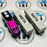 MBTA Commuter Rail Train Generic Brand Wooden - Used