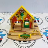 BRIO 32531 Busytown Train Station Complete Small Marks/Stains Wooden - Used