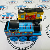 Birthday Thomas and Birthday Caboose (Plays Thomas Song) (Learning Curve) Wooden - Used