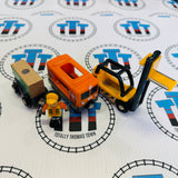 BRIO 33887 Lift & Load Set Modified (Missing 1 Grey Support) Wooden - Used
