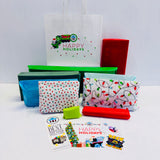 🎄 Christmas BIGJIGS Wooden Train Pack · Fully Wrapped & Ready to Gift · Assembly Required! 🎁