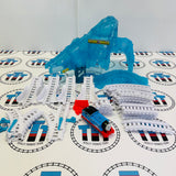 Icy Mountain Drift Set #1 with Thomas (Different Colour Supports/Buffer/Missing Sign) Used - Trackmaster Revolution