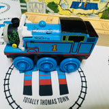 Thomas Comes to Breakfast with Stand #2 Slightly Rusted Magnet Wooden - Used
