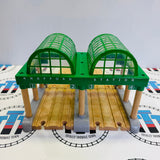 Knapford Station with Lights and Track #2 Small Marks Wooden - Used