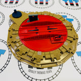Turntable Red Discoloured Used - Trackmaster