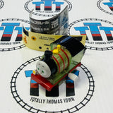Clear Glitter Percy Worried Capsule Plarail Wind Up “All Engines Go” - New in Opened Package