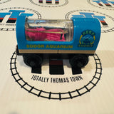 Aquarium Car Round with Squid (Mattel) Lights Up Wooden - Used