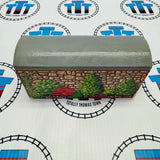 Thomas Stone Tunnel Dark Grey Roof Clickity Clack Fair Condition #1 Stained on Bottom Wooden - Used