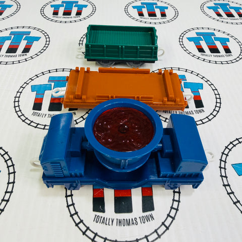 Smelter’s Yard Cars No Cargo Used - Trackmaster