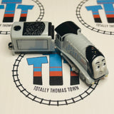 Spencer & Tender Dark Grey Tender Wheels No Stickers Capsule Plarail Pull Along - Used