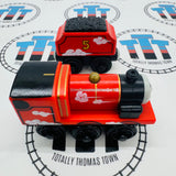 James & Tender Roll and Whistle (Mattel) Wooden - Used