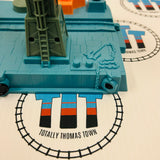 Hard at Work at Brendam Docks Set Complete with Salty (2006 Noisy) Missing Small Piece/Buffer Sign Used - Trackmaster