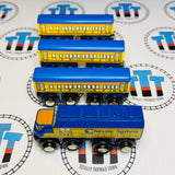 Chessie System Train Pack Maxim Lionel Heritage Series Train Rare Wooden - Used