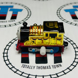 100th Series Golden Thomas Peeling Stickers Capsule Plarail Wind Up - Used