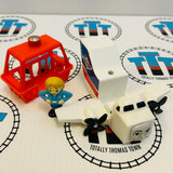 Big World Adventures Set with Nia, Isla & Cargo Car Complete Thomas Wood Mattel - Used