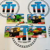 Storm on Sodor Set Complete Very Good Condition (Writing on Bottoms) Wooden - Used in Box