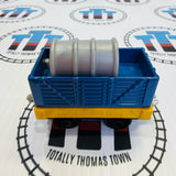 Troublesome Truck Blue with Barrel (2013) Painted Buffers Good Condition Used - Take N Play