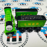 Flying Scotsman Rare #5 (Mattel) Good Condition Wooden - Used