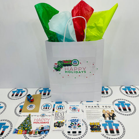 Christmas Wrap Totally Thomas Town Bag with Extras - Assembly Required *Click for more details*