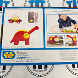 Dino Crane BIGJIGS Rail Wooden - New in Box