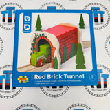 Red Brick Tunnel BIGJIGS Rail Wooden - New in Box