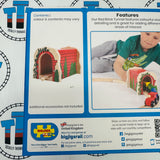 Red Brick Tunnel BIGJIGS Rail Wooden - New in Box