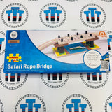 Safari Rope Bridge BIGJIGS Rail Wooden - New in Box