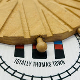 Roundhouse with Splitter #1 Glued Track Peg (Doesn't Affect Use) Wooden - Used