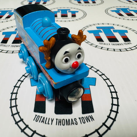 Thomas Santa's Little Engine (Mattel) Good Condition Wooden - Used