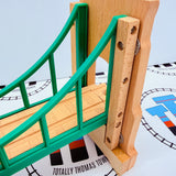 Collapsing Suspension Bridge #4 Chipped Track/Modified Screws (Does not affect use) Wooden - Used