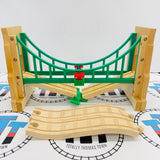 Collapsing Suspension Bridge #4 Chipped Track/Modified Screws (Does not affect use) Wooden - Used