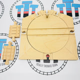 8” Turntable Track #3 Small Marks Clickity Clack Wooden - Used