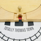 8” Turntable Track #2 Chipped/Small Marks Clickity Clack Wooden - Used