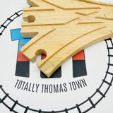 Switchyard Track Complete #2 Chipped Crossing/Female Switch Clickity Clack Wooden - Used