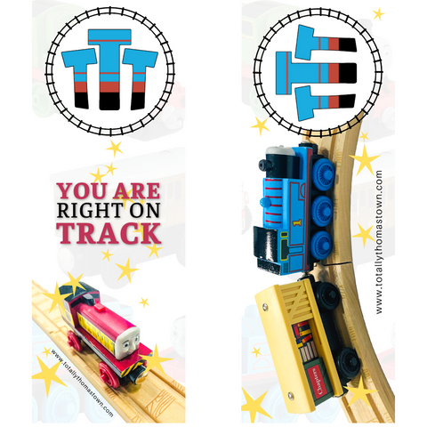 Totally Thomas Town Bookmark Dart (Double-Sided)