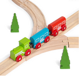 3 Way Track BIGJIGS Rail Wooden - New in Box