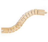 Crazy Track BIGJIGS Rail Wooden - New no Box