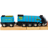 Mallard with Buffer and Track BIGJIGS Rail Wooden - New in Box