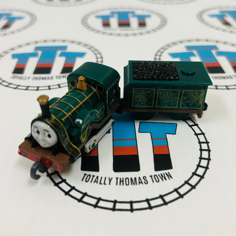 Decorated Emily Peeling Stickers Pull Along Capsule Plarail - Used