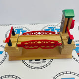 BRIO Lifting Bridge Green Roof 33757 Used - Wooden
