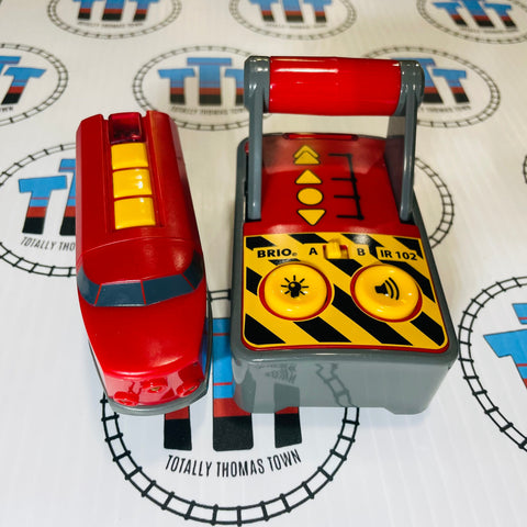 BRIO Remote Control Engine NO SOUND #2 33213 Wooden - Used