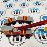 Rocky with Front and Back Car (Learning Curve) Good Condition Wooden - Used