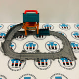 Fold out Sodor Steamworks Repair Shed Used - Take N Play