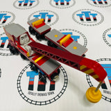 Rocky with Front and Back Car (Learning Curve) Good Condition Wooden - Used