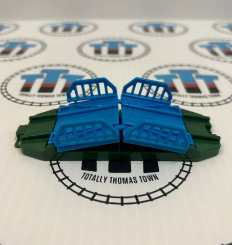 Green & Blue Drawbridge Capsule Plarail - Used