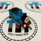 Paint Splatter (The Great Race) Thomas Missing/Peeling/Misplaced Stickers Pull Along Capsule Plarail - Used